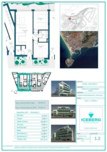 Plano viviendas Iceberg Albacerrado Tarifa 02