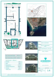 Plano viviendas Iceberg Albacerrado Tarifa 04