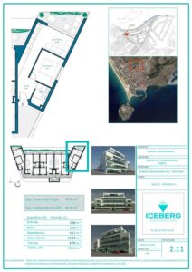 Plano viviendas Iceberg Albacerrado Tarifa 11