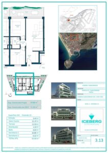 Plano viviendas Iceberg Albacerrado Tarifa 13